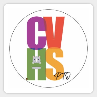 CVHS PTO LOGO IN CIRCLE Sticker